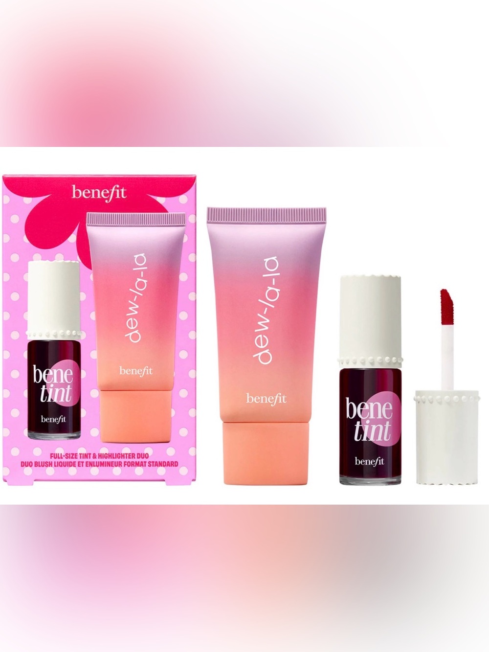 Benefit Dew the Benetint Full-size Tint & Highlighter Set